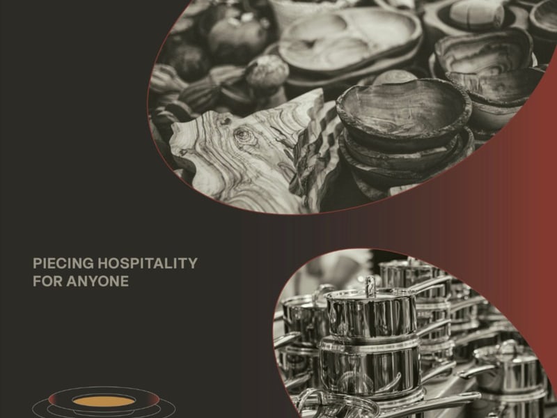Stainless commercial pots and pans