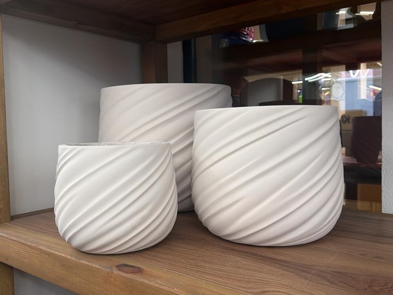 Ceramic planters